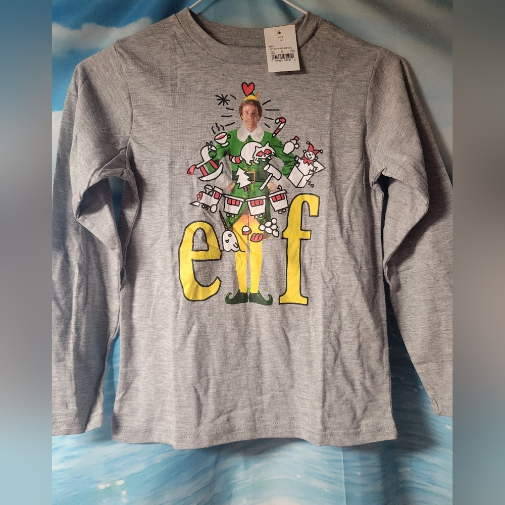Elf NWT Christmas Movie Tshirt Youth‎ Size Small